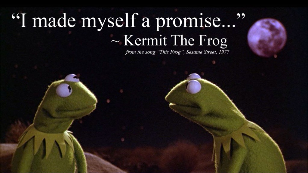 Kermit - I made myself a promise